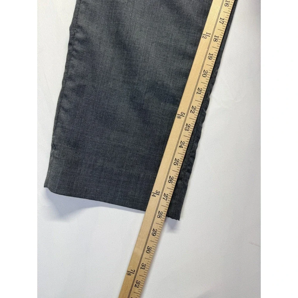 Banana Republic Marzotto Slim Fit Dress Pants Mens‎ 34x28 Gray Formal Business